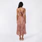 Juniors Angie Wide Strap Emma Tie Front Midi Dress - image 2