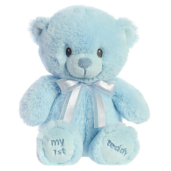 Baby Boy Ebba 1st Teddy Bear - Blue - image 