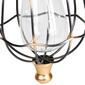 Northlight Seasonal 9in. Bronze Outdoor Hanging Solar Lantern - image 4