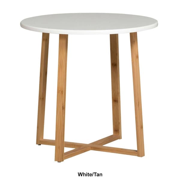 eccostyle™ Bamboo Frame Round End Table