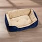 Comfortable Pet Plush Square Cuddler Pet Bed - image 4