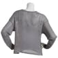 Juniors No Comment Skull Intarsia Pullover Sweater - image 2