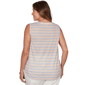 Plus Size Hearts of Palm Cool & Collected Sleeveless Blouse - image 2