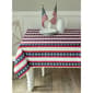 Stars & Stripes Textured Tablecloth - image 1