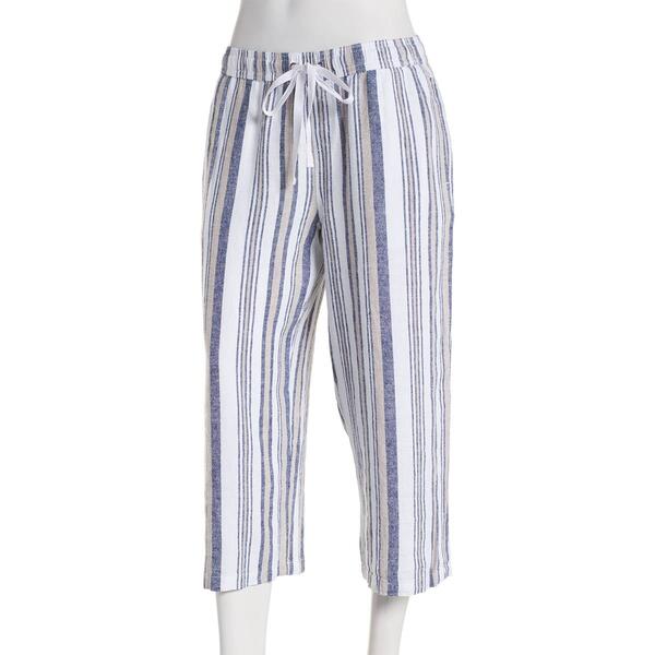 Womens Architect&#40;R&#41; 21in. Linen Capri Pants - image 