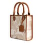 Tommy Bahama Leather Trim Floral North South Tote - image 2