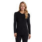 Womens Cuddl Duds&#40;R&#41; Fleecewear w/Stretch Long Sleeve Thermal Top - image 1