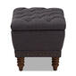 Baxton Studio Annabelle Upholstered Storage Ottoman - image 3
