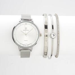 Daisy Fuentes Diamond Insignia Watch & Bracelet Set - DF184SL