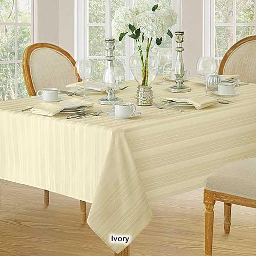 Elrene Denley Stripe Tablecloth