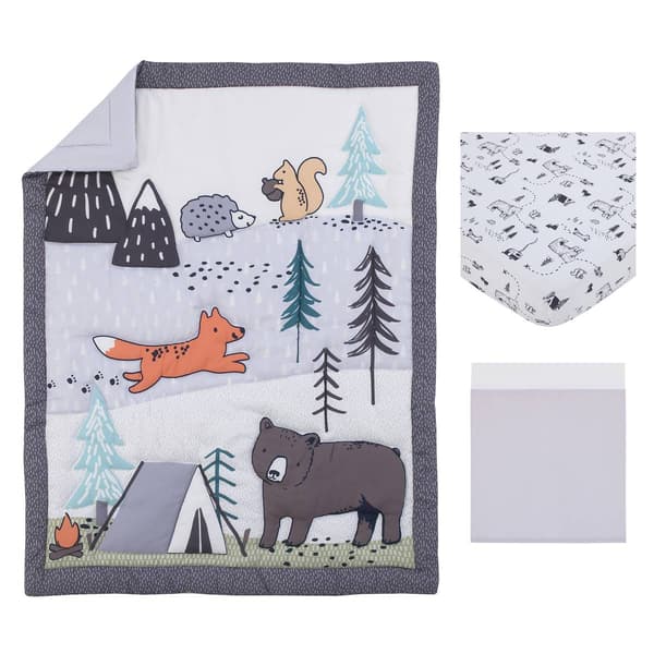 Carter’s® 3pc. Woodland Friends Nursery Crib Bedding Set