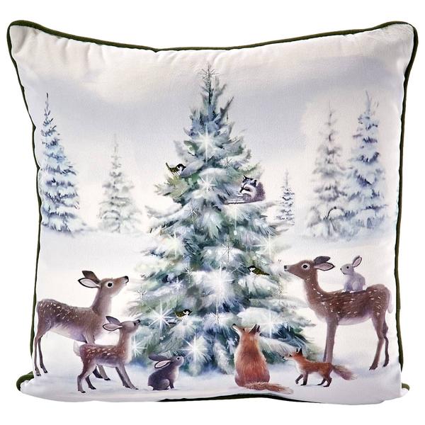 Nourison Woodland Critters Decorative Pillow - 18x18 - image 