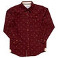 Boys (4-7) Distortion Long Sleeve Geometric Dots Button Down - image 1
