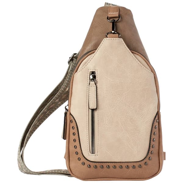 Sam & Hadley Colorblock Sling Crossbody - image 