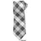 Mens John Henry® Char Plaid Tie - image 3