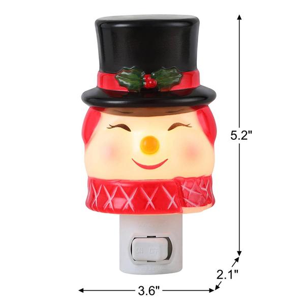 Mr. Christmas Shatterproof Snowman Nightlight