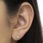 Diamond Classics&#8482; Yellow Gold Diamond Bezel Stud Earrings - image 5