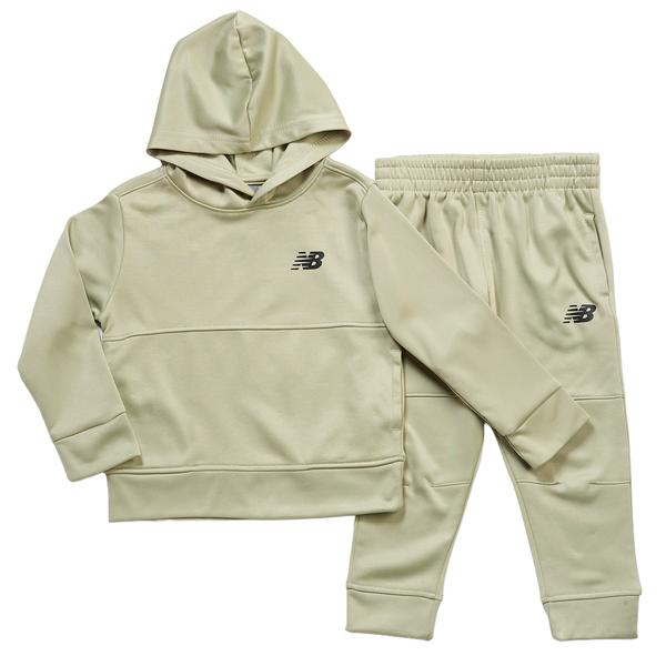 Toddler Boy New Balance Logo Hoodie & Joggers Set - Garter Snake