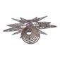 Kurt Adler 15.5-Inch Silver Glitter Wire 3D Star Treetop - image 4