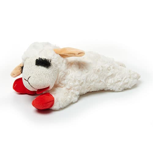 Multipet Lamb Chop 10.5in. Pet Toy - image 
