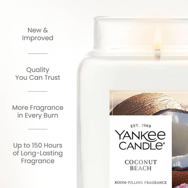 Yankee Candle&#174; 22oz. Coconut Beach Jar Candle