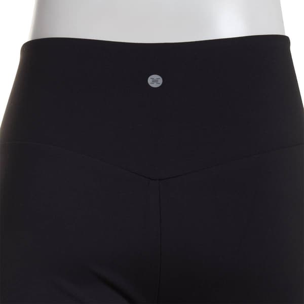 Womens RBX Micro Peach Raw Hem Bootcut Leggings