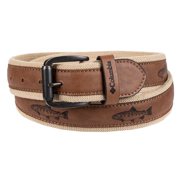 Mens Columbia Harrisburgh Novel Stretch Belt