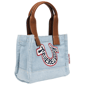 True Religion Retro Horseshoe Denim Mini Tote - image 2
