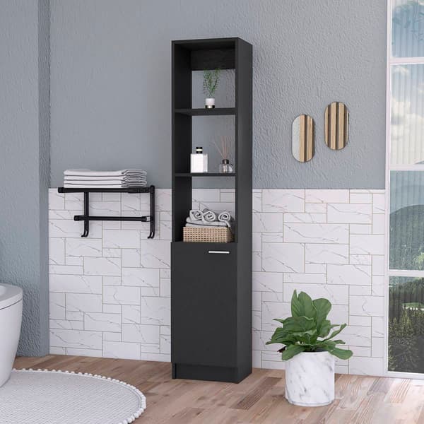 FM FURNITURE Kansas Linen Cabinet
