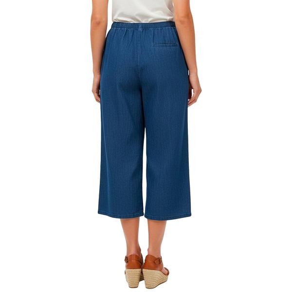 Womens Components Pleated Denim Capris - Average
