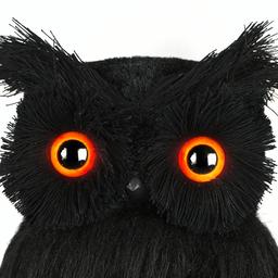 National Tree 11in. Eerie Eyes Owl Figurine