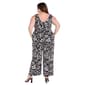 Plus Size R&M Richards Floral Tie Waist Jumpsuit - image 3