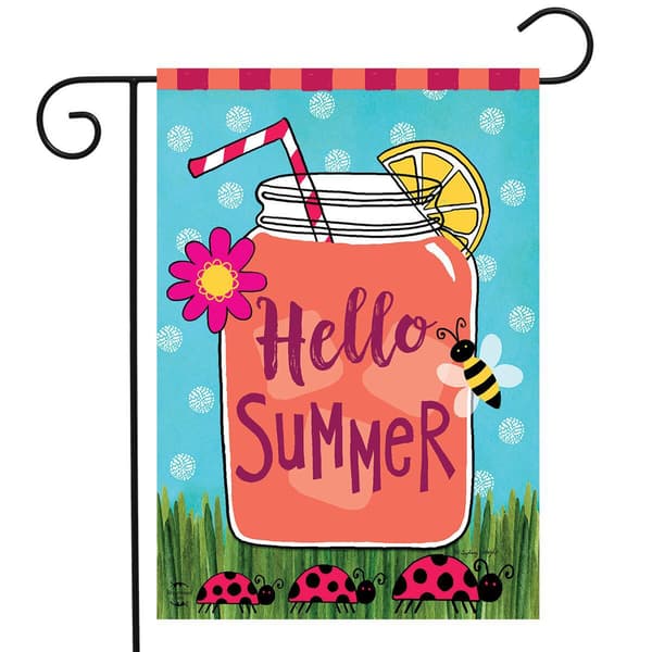 Briarwood Lane Welcome Summer Lemonade Garden Flag - image 