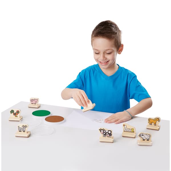 Melissa & Doug&#174; My First Wooden Farm Stamp Set