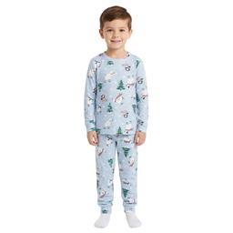 Boys OurFamJam Long Sleeve Boys Polar Bear Fun Jogger Pajama Set