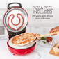 HomeCraft 12" Stone Baked Pizza Maker - image 5