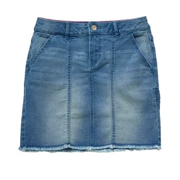 Girls (7-16) Calvin Klein Utility Denim Skirt - Boscov's