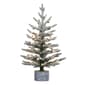Puleo 2ft. Potted Pencil Arctic Fir Artificial Christmas Tree - image 1