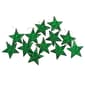 DAK 12ct. Green Glitter Star Shatterproof Christmas Ornaments - image 1