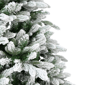 Northlight Real Touch™ 6.5ft Mountain Pearl Flock Christmas Tree - image 3