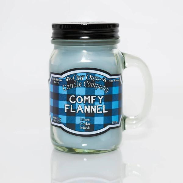 Our Own Candle Company Comfy Flannel 13oz. Candle - image 