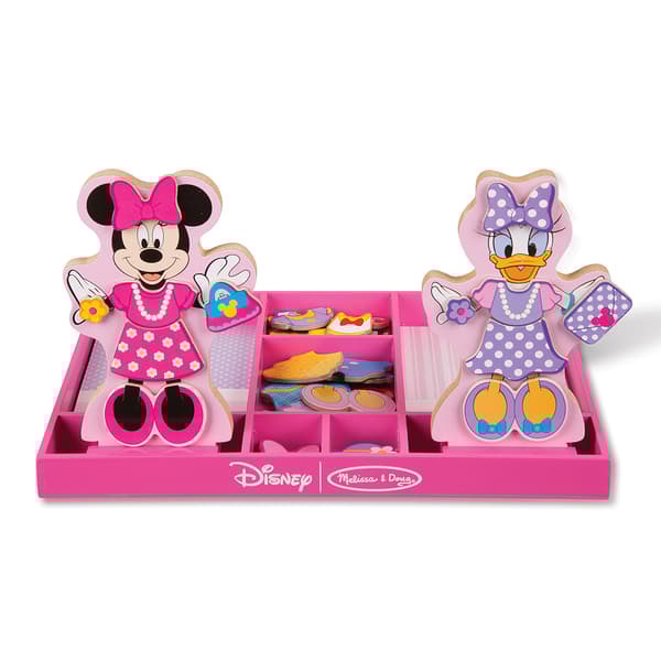 Melissa & Doug&#174; Minnie And Daisy Wooden Magnetic Dress-Up Board
