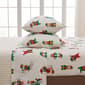 Freshfolds Cotton Christmas Elves Holiday 4pc. Flannel Sheet Set - image 2