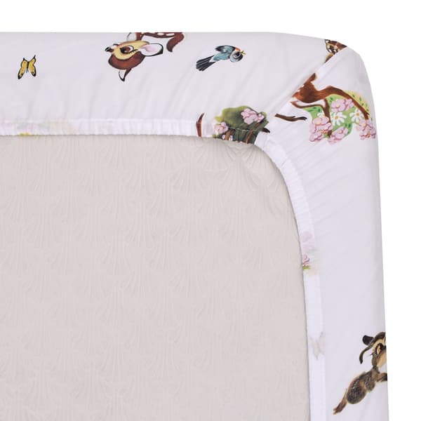 Disney Baby Vintage Bambi Fitted Crib Sheet