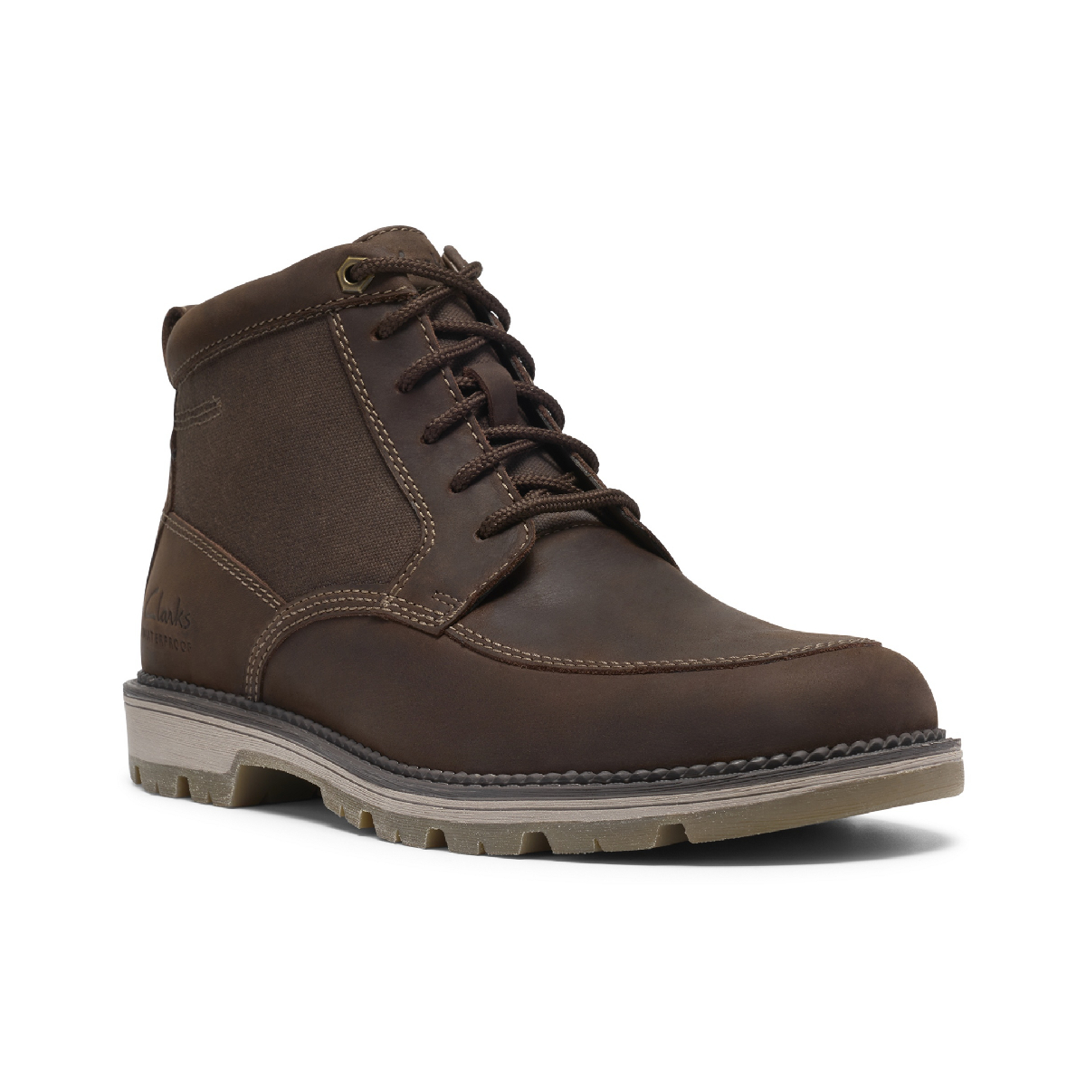 Mens Clarks(R) Maplewalk Rise Ankle Boots