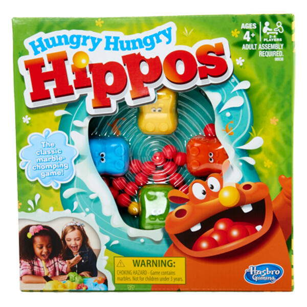 Hasbro Hungry Hungry Hippos Game - image 