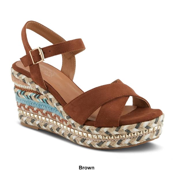 Womens Patrizia Sloane Espadrilles Wedge Strappy Sandals