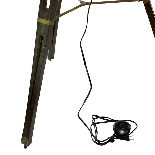 9th & Pike&#174; Brown Metal Industrial Floor Lamp