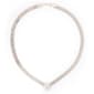 Gianni Argento 1/10ctw. Diamond Link Collar Necklace - image 1