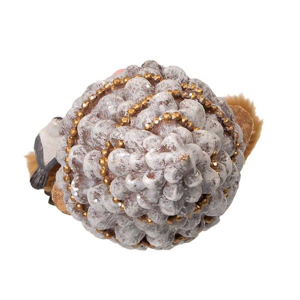 Kurt Adler 10in. Wooden Rustic Glamour Gnome Nutcracker